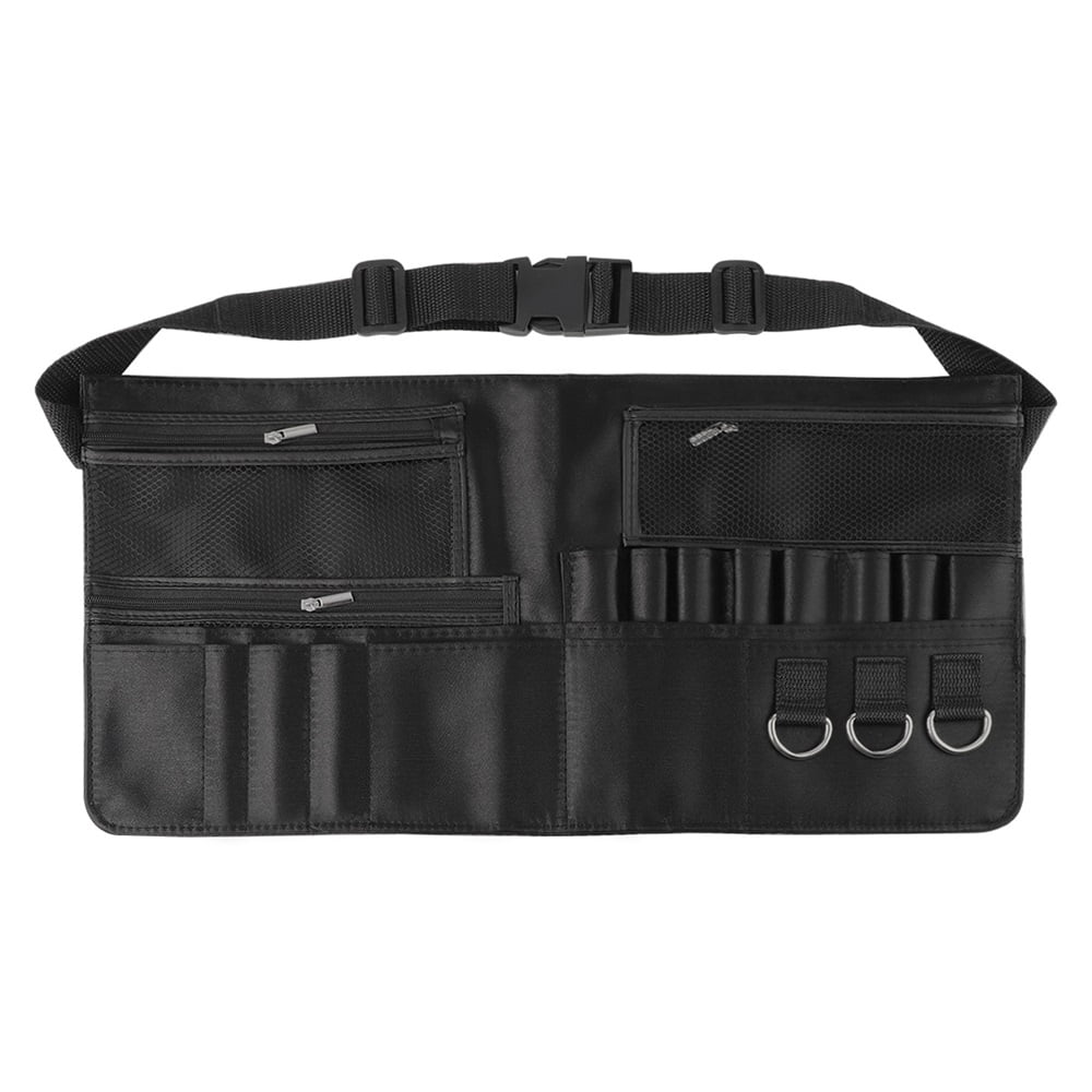 Xusx111 - El Delantal Del Maquillaje Profesional - El Cinturón Del Cepillo Del Artista Del Maquillaje, Los Bolsillos Múltiples Del Titular De La Bolsa Del Cepillo Con El Bolso De La Correa Del Cinturó