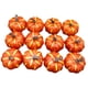 thumbnail image 1 of Calabazas Artificiales Decorativas Naranjas Para Mesa De Comedor, Fiesta, Granja, 12 Piezas, 1 of 5