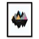 thumbnail image 1 of Cuadro Montana Geometrica 50x35cms, 1 of 1