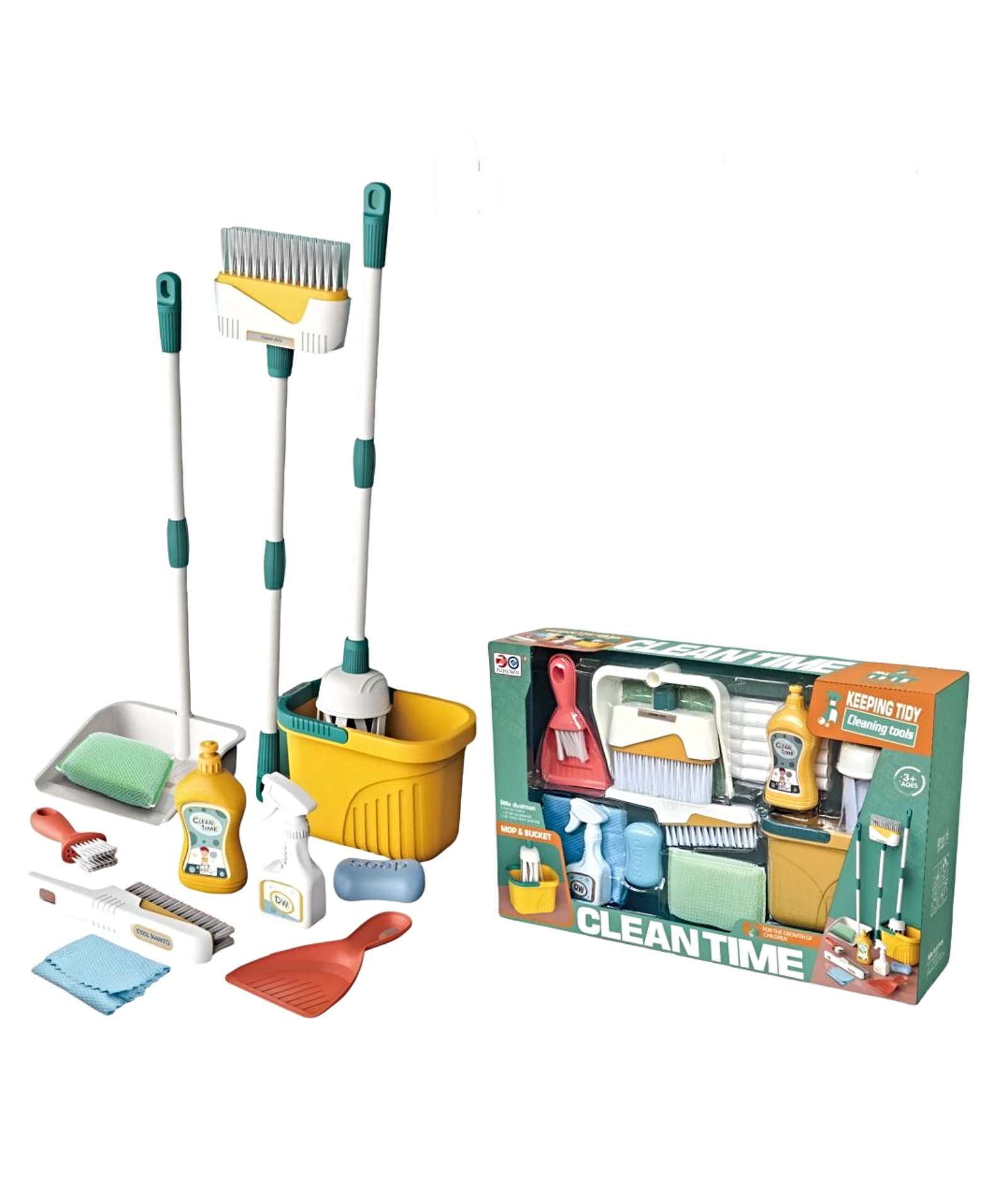 Balotoys - Juguete Set De Limpieza Verde