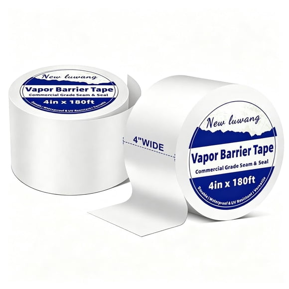 Cinta de barrera de vapor New Luwang 10 cm × 5,5 m – 2 rollos