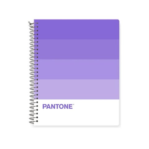 Genérico - Cuaderno Medio Oficio (17X21,2Cm) 150 Hojas. Pantone Violeta
