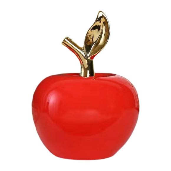 Se Estatua De Manzanas Obras De Arte De La Fruta Moderna Para La Sala De Té De La Granja Festival S Rojo