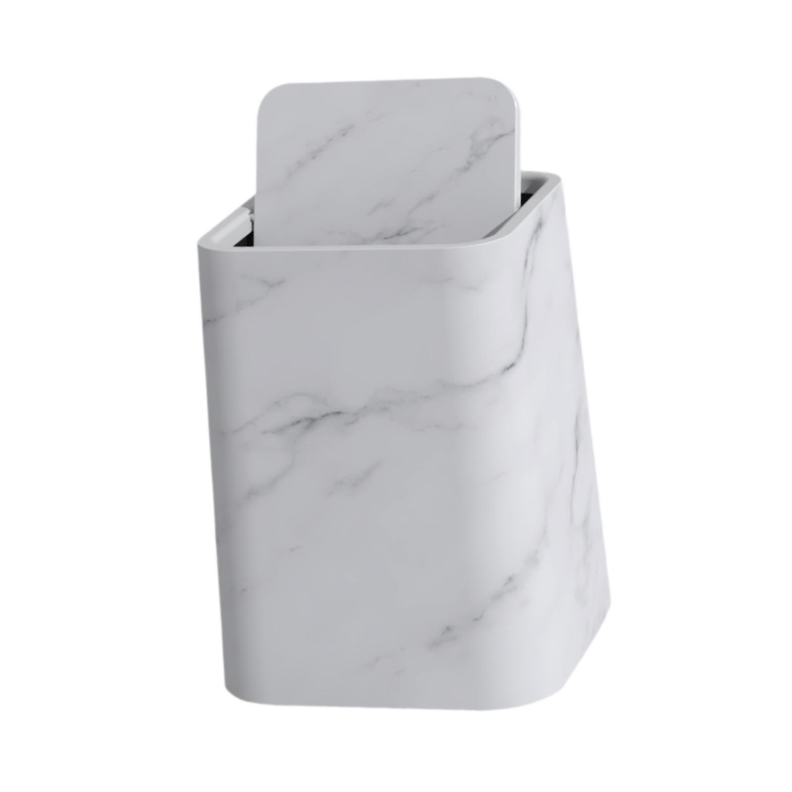 Bothyi - Papelera De Mármol Para Dormitorio, Cocina Y Oficina.