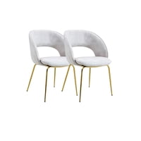 Habita2 Chile - Silla Ibiza Terciolpelo Gris - 2 Unid