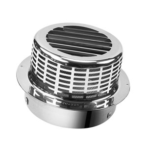 Magideal - Ventilación De Aire De Acero Inoxidable, Campana De Lluvia Inoxidable, Suministros De Construcción, Cubierta De Rejilla, Ventilación Para Unidades De 8 Pulgadas