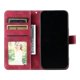 thumbnail image 5 of Funda Cartera para iPhone 16 Tapa con Ranuras, Soporte y Correa Rojo, 5 of 5