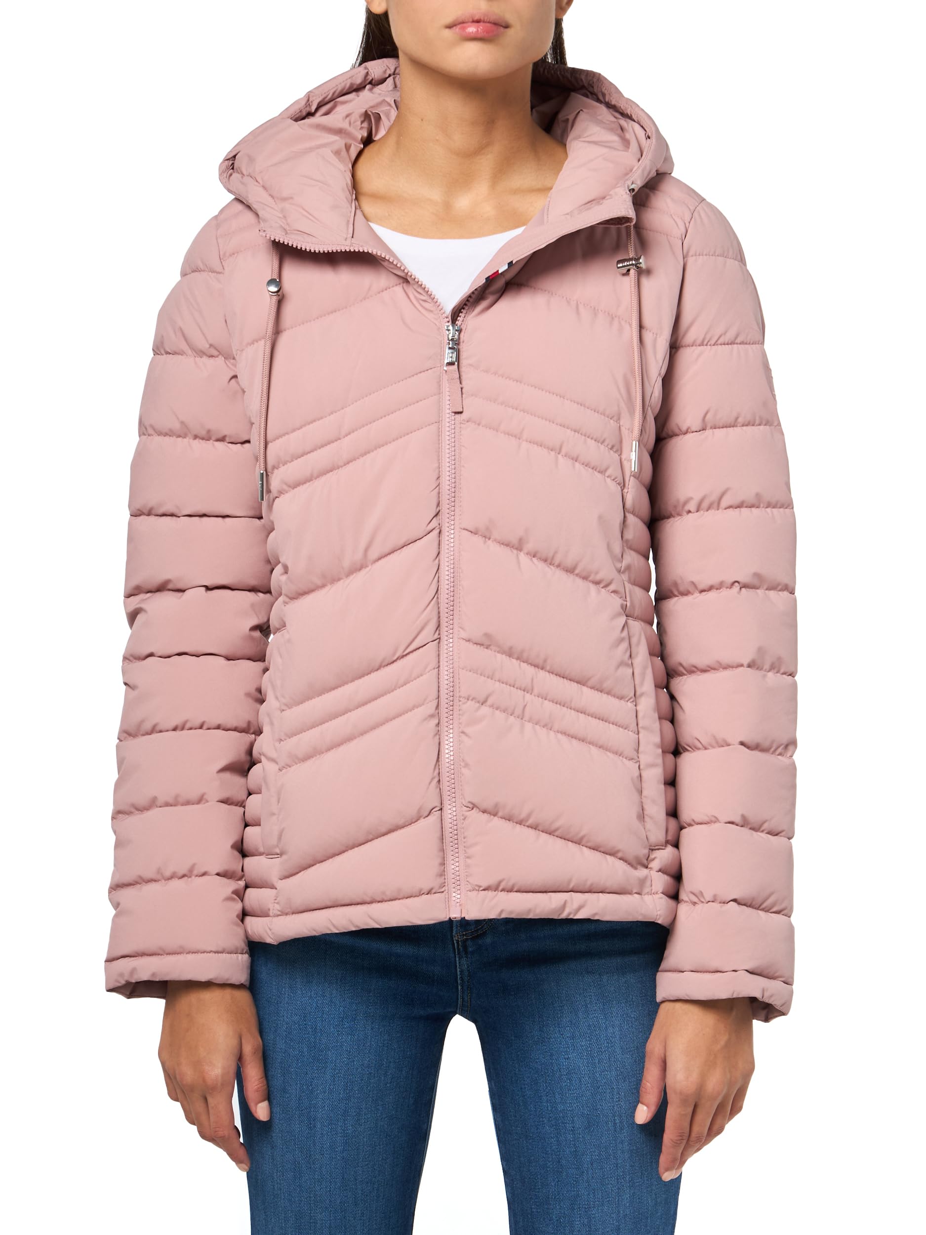 Ropa De Abrigo Tommy Hilfiger Para Mujer, Ligera, Woodrose, Talla L