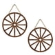 thumbnail image 3 of Rueda de carreta de madera colgante, rueda de madera Vintage estética para colgar en la pared, rueda de madera decorativa para festivales, tienda y Ba, 3 of 4