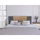 thumbnail image 4 of Respaldo De Cama 2 Plazas Neuss Graduable 140/200 Cm Miel Y Plomo, 4 of 17