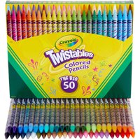 Lápices De Colores Crayola Twistables Con 50 Lápices
