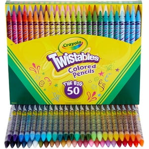 Lápices De Colores Crayola Twistables Con 50 Lápices