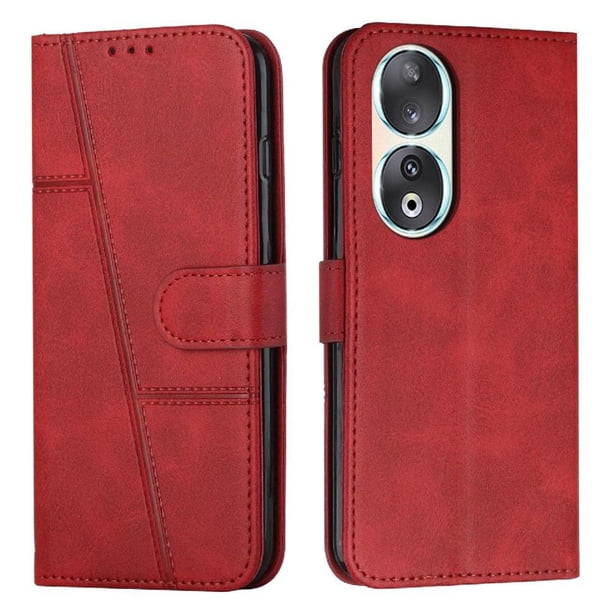 Funda Flip Para Honor 90 – Carcasa Delgada Y Resistente A Impactos Con Soporte Para Uso Diario Y Profesional