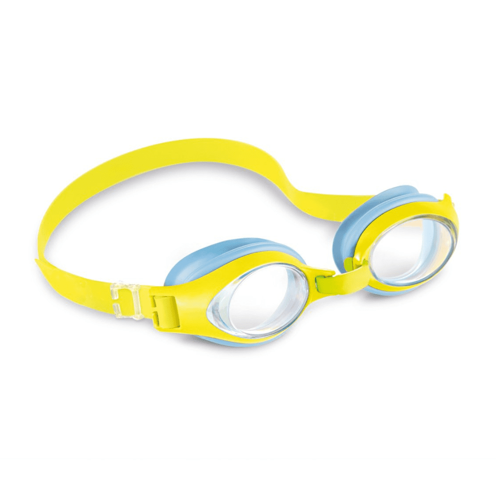 Lentes De Agua Niño Intex Anteojos Natación Junior Goggles Amarillo