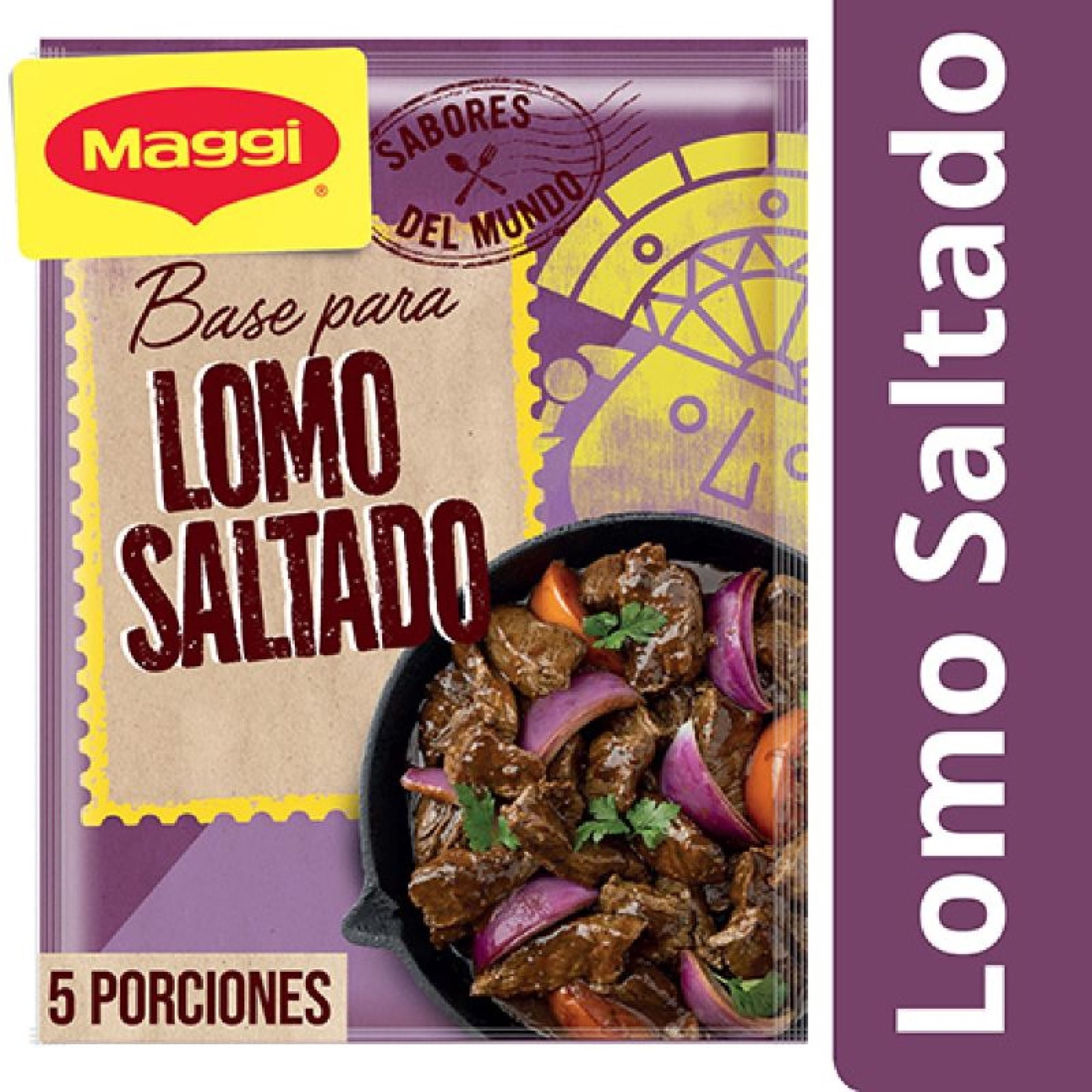 Base Para Lomo Saltado (5 Porciones) Sobre 26 g Maggi