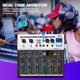 thumbnail image 5 of Mezclador de audio BEKBOES Professional de 4 canales con alimentación Phantom de 48 V, 5 of 7