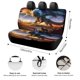 thumbnail image 2 of Dragón-theme Car Rear Seat Covers Back Elastic Flexible Car Seat Covers Decorative Fits Most Cars 120x59x76cm, 2 of 6