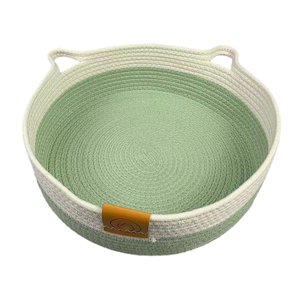 Ioensy - Cama Para Gatos Con Forma De Cesta De Algodón, Resistente Al Desgaste, Para Descansar Y Dormir