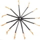 thumbnail image 4 of 6/12pcs Aluminum Ground Nail, Tent Stakes With Reflective Rope Nail Lightweight Tent Pegs For Gardening Camping Trip Hiking(black), 4 of 4