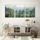 thumbnail image 1 of 3pcs Landscape Chinese Style Forest Green Canvas Painting Posters And Prints Wall Art Living Room Decor, 1 of 2