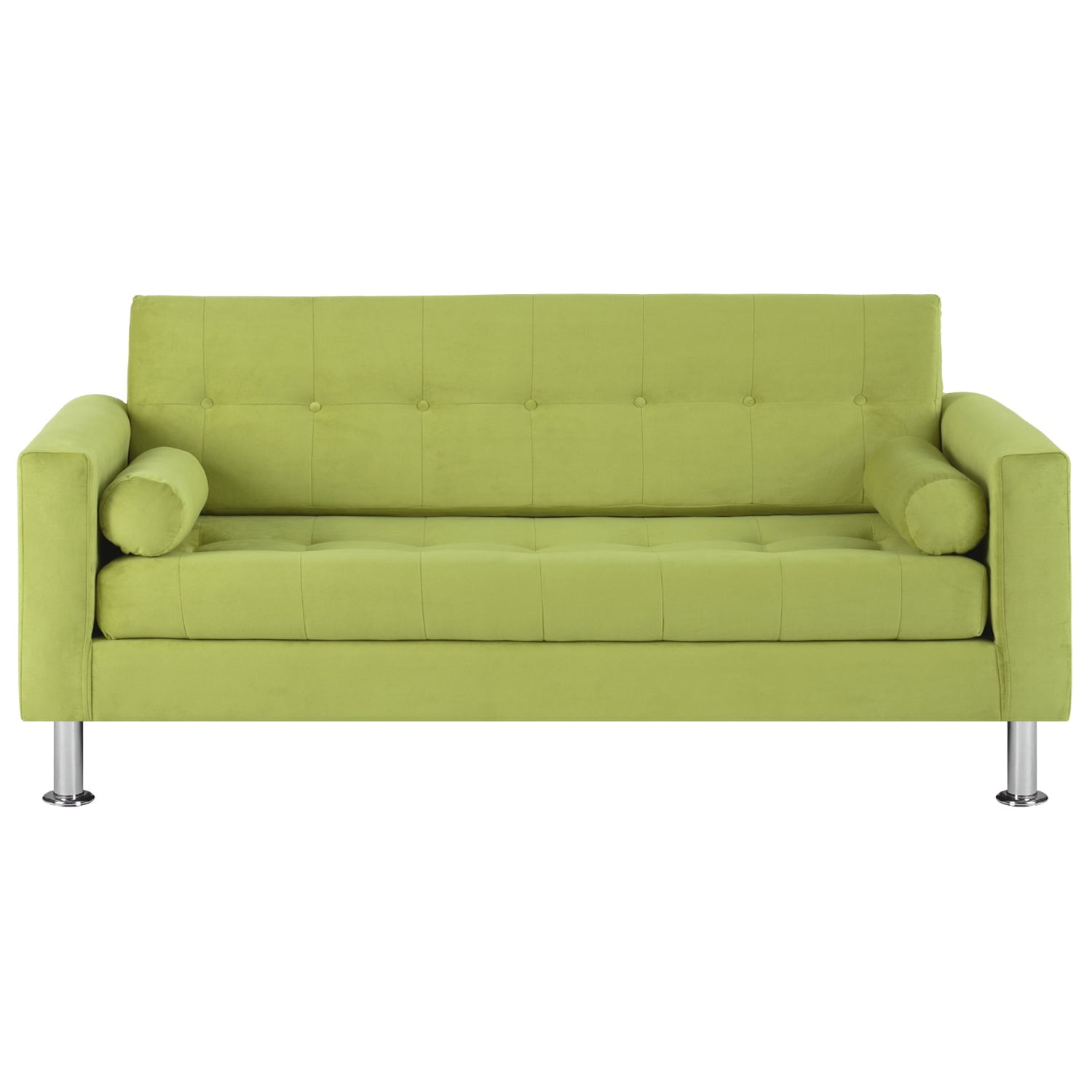Bodevir - Sofa Retro 3c Felpa 12 Pistacho