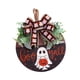 thumbnail image 3 of Letrero Colgante De Madera De Halloween Para Puerta De Entrada, Letrero Para Ventana Festiva De Cafetería, 3 of 5