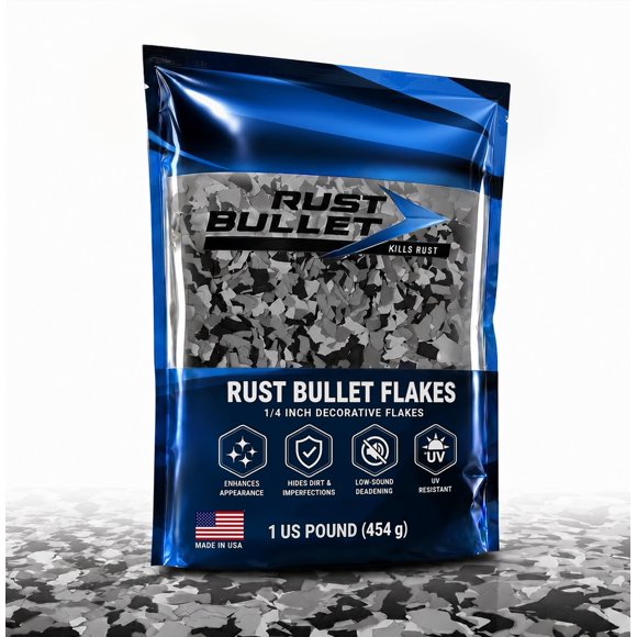 Escamas decorativas de color RUST BULLET 454 g Mezcla Twilight