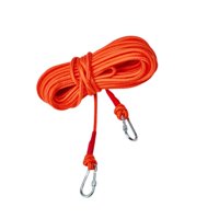 Magideal - Tendedero Portátil, Cuerda Para Secar Ropa, Tendedero, Tendedero De Lavandería, Núcleo De Alambre De Acero Mejorado, Cuerda De Nailon Con Ganchos De M Naranja 20M