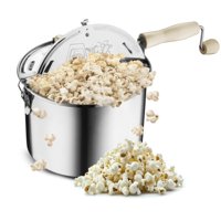 Great Northern Popcorn Company - Popcorn Popper Great Northern Original De Acero Inoxidable, 6 Litros