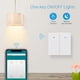 thumbnail image 2 of Interruptor Inteligente Wifi Mecánico 2 Botones Blanco - Compatible con Tuya / Smart Life, Alexa y Google Home, 2 of 3