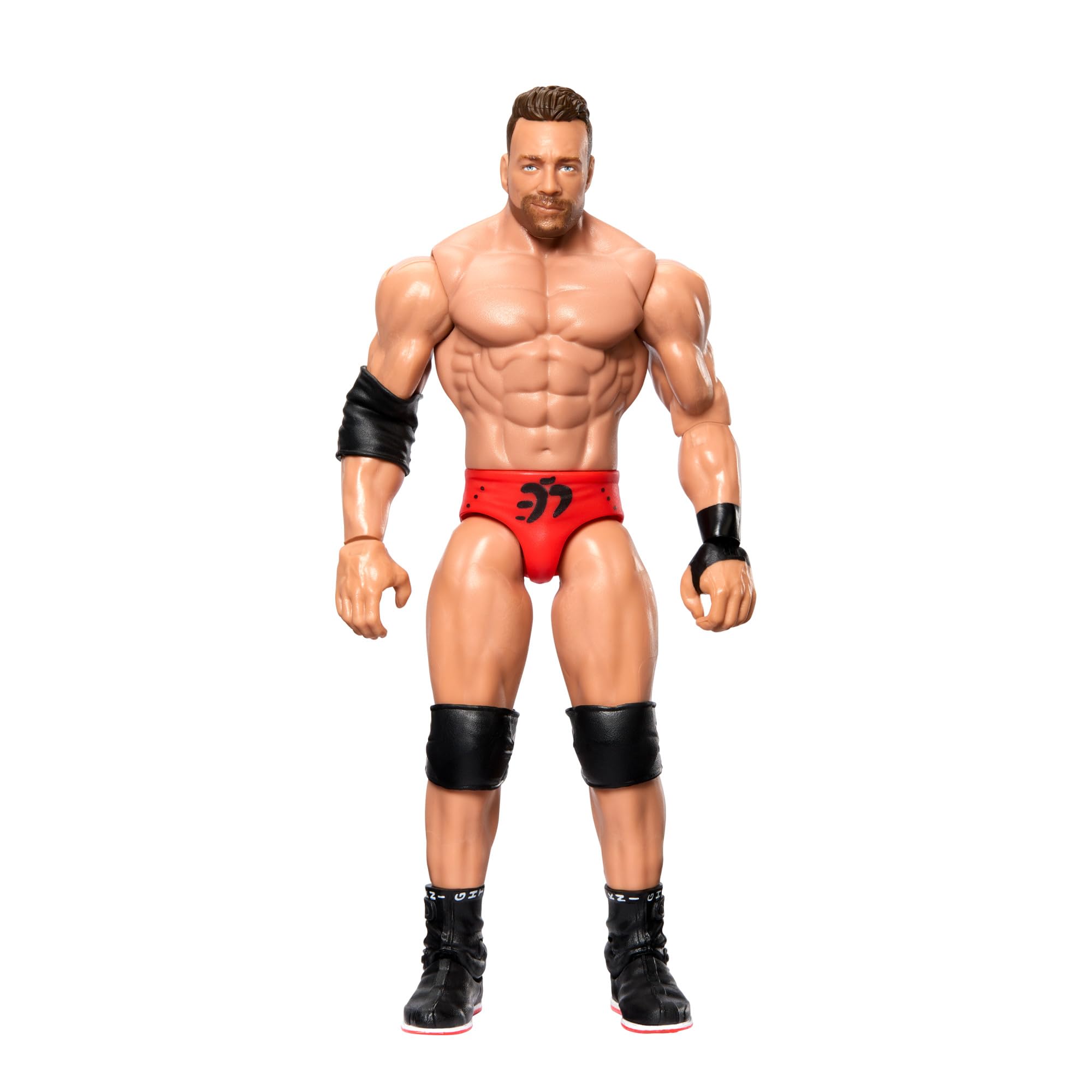 Figura De Acción Mattel Wwe La Knight Series #141 De 15 Cm Con 10 Puntos