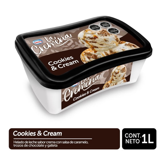 Helado Cookies & Cream Cassata, 1 L