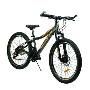 Powerbike - Bicicleta Mtb Aro 24 Gris/Naranja Skyler