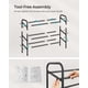thumbnail image 5 of Zapatero SONGMICS, expandible, de 3 niveles, para 20 pares, color negro, 5 of 7