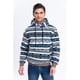 thumbnail image 1 of Polerón Canguro Hombre Forro Piel Étnico Otoño Invierno Capucha 7564, 1 of 3