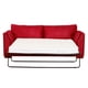 thumbnail image 2 of Sofa Cama Milan 2Pl Con Resortes Pocket Cuero Kentucky Rojo, 2 of 5