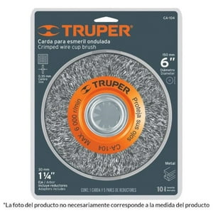 Truper - Grata Para Esmeril De Banco 6X3/4""