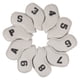 thumbnail image 3 of 10x Fundas Para Cabezas De Hierro Para Golf Fundas Impermeables A La Moda Para Palos De Golf Se Adaptan A Todas Las Marcas, 3 of 4