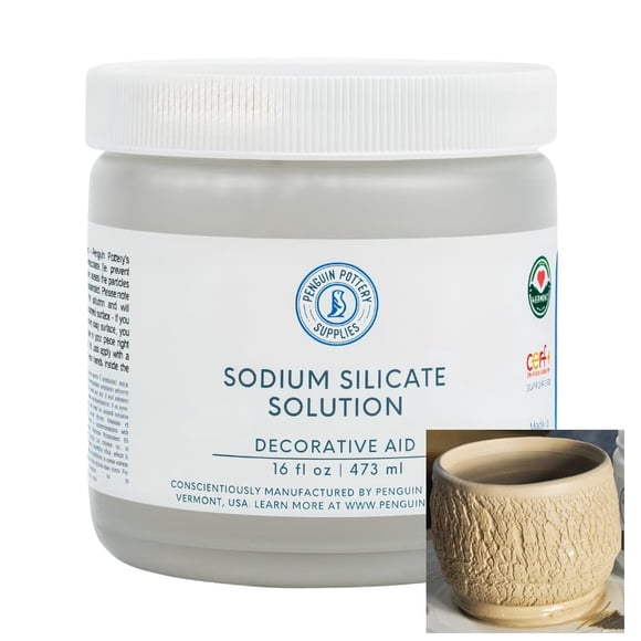 Silicato de sodio Penguin Pottery 473 ml defloculante