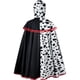 thumbnail image 2 of Capa Deville Dalmata Mujer Disfraz Halloween Poliaster, 2 of 3
