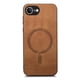 thumbnail image 3 of Magnetic Slim Case for iPhone 16e with Camera Guard & Anti-Scratch Back Brown, 3 of 6