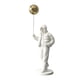 thumbnail image 5 of Originalidad Balloon Figura Figura Estatua Decoración Artesanía Para Bookshelf Home White, 5 of 5