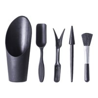 Ioensy - Mini Herramientas De Trasplante De Suculentas Para Jardín, 5 Piezas, Accesorio Fácil De Llevar