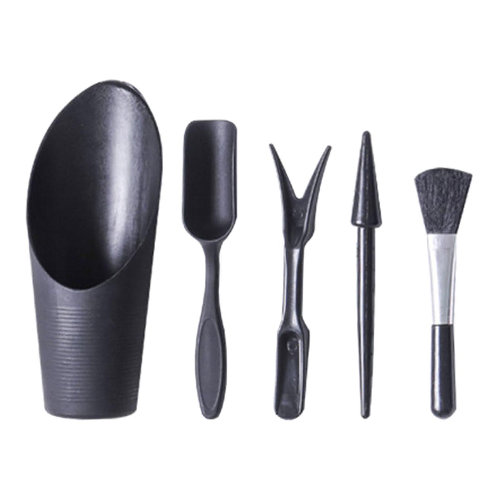 Ioensy - Mini Herramientas De Trasplante De Suculentas Para Jardín, 5 Piezas, Accesorio Fácil De Llevar