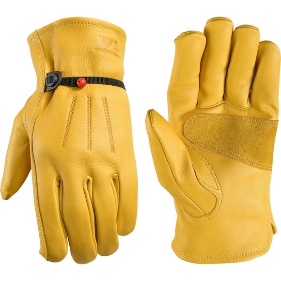 Guantes de Trabajo Wells Lamont de Cuero Vacuno Talla M