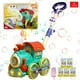 thumbnail image 1 of Lanza Burbujas Juguete Niños Niñas Burbujero Mini-tren Verde, 1 of 10