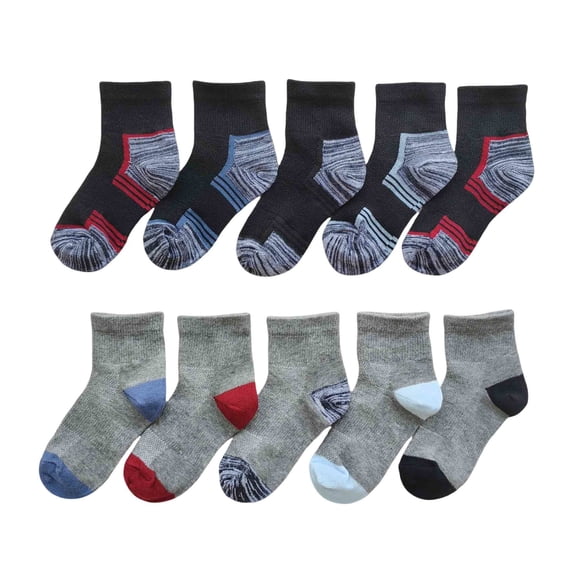 Calcetines Niño Deprotivo Quarter Multicolor X10 31-34