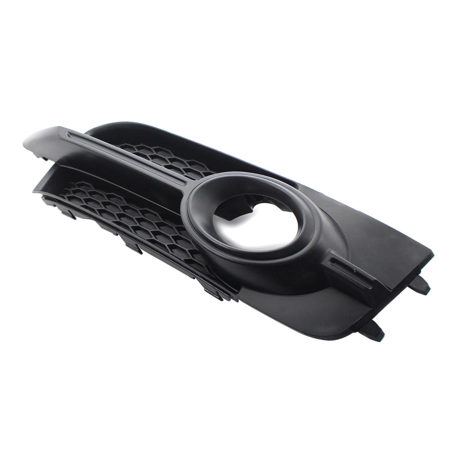 Magideal - Parrilla De Parachoques De Rejilla De Lámpara Antiniebla Delantera, Cubierta De Lámpara Antiniebla Envolvente De Lámpara Antiniebla Negra De Plástico Abs De 8x0807682b