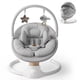 thumbnail image 1 of Baby Swing FasonBaby Electric con 10 melodías y 5 velocidades, color gris, 1 of 9