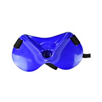 Ioensy - Cinturón De Pesca De Lucha, Acolchado, Resistente, Ajustable, Soporte Para Caña De Pescar, Color Azul